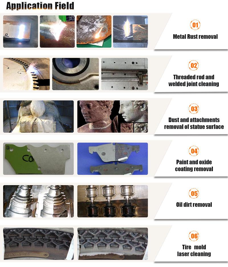 mini laser rust removal machine