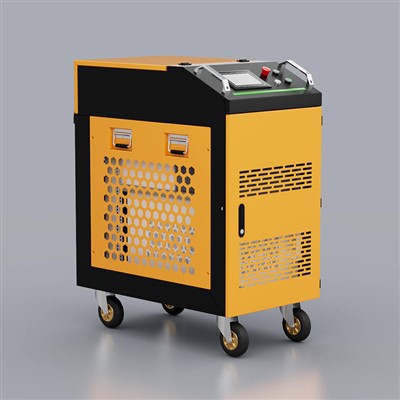 Máy làm sạch laser năng lượng xung 300W JPT 15mJ để tước sơn gỗ