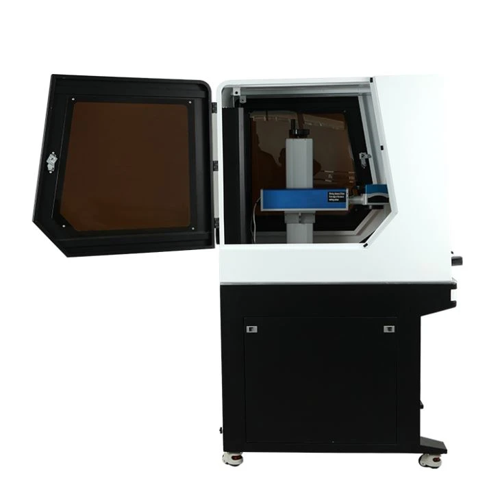 Fiber Laser Marking Machine Engraving Machine Closed Model For Safety