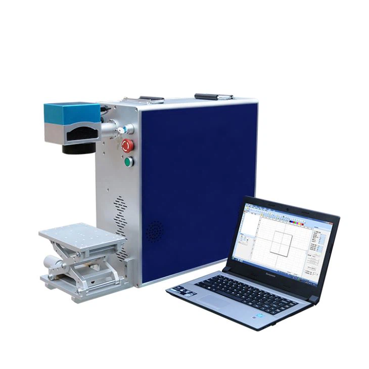 Máy khắc laser sợi quang di động 20W 30W 50W với chi phí thấp