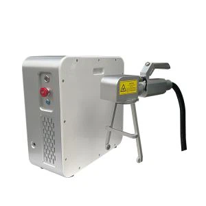 Máy làm sạch loại bỏ rỉ sét bằng laser cầm tay mini 20W 30W 50W
