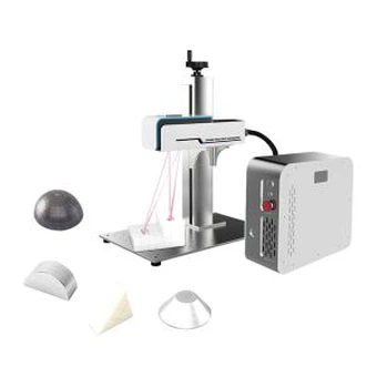 Máy khắc laser sợi quang 3D di động nhỏ 20W Giá thấp