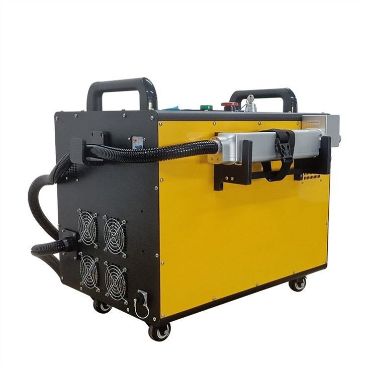 120W Fiber Laser Cleaning Machine For Engine Mold Cleaning